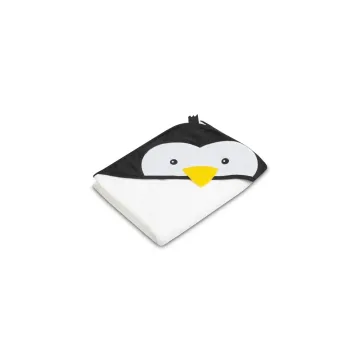 Rankšluostis Sensillo BathFriends 100x100, Baltas pingvinas