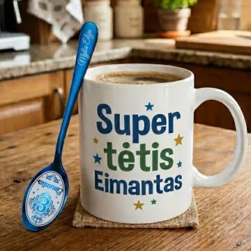 Puodelis ir šaukštelis - Super tėtis