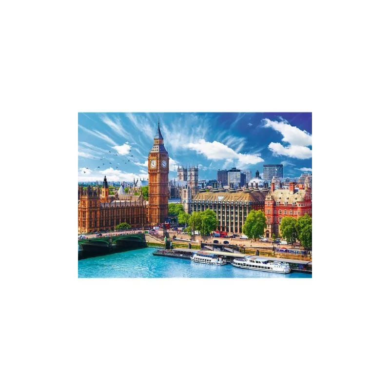 Dėlionė – 500 dalių – Saulėtas Londonas – Trefl 37329 · 2