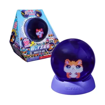 Interaktyvus žaislas Spin Master 6072283 Bitzee Hamster Ball, violetinis