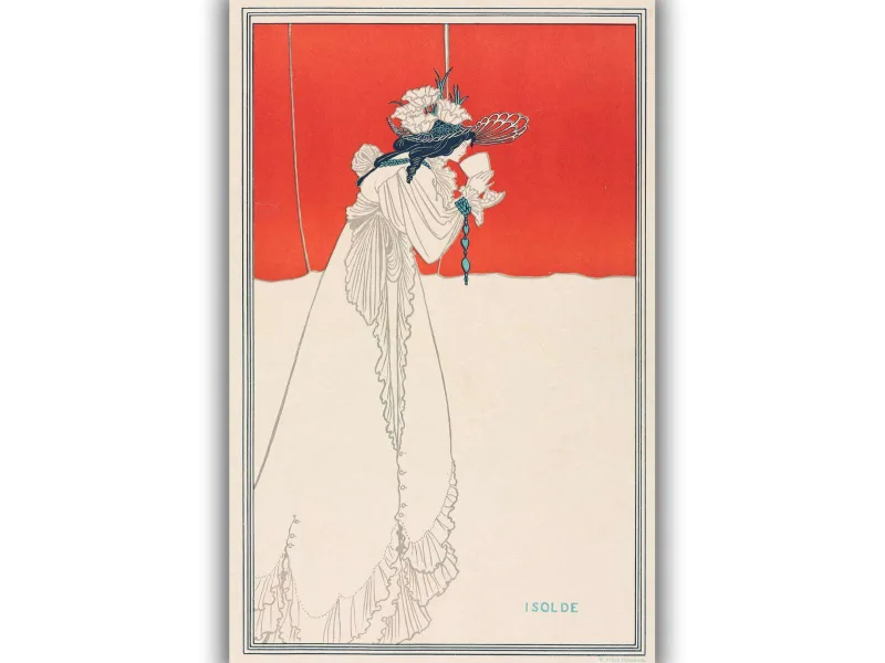 Plakatas „Izolda“, Aubrey Vincent Beardsley (1893)