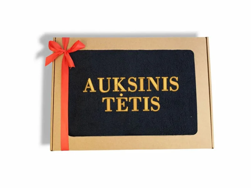 Siuvinėtas rankšluostis „Auksinis tėtis“