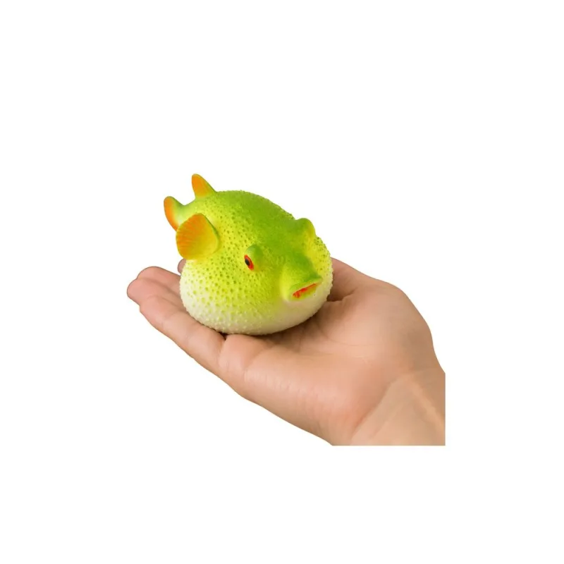 Guminė žuvies figūrėlė – elastinga, realistiška vandenyno žuvis, 12 cm · 2