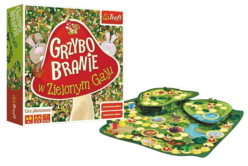 Stalo žaidimas „Grybų rinkimas Žaliame Gaje“ („Trefl“ 00988) · 1