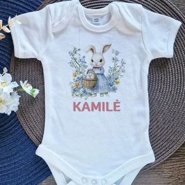 Velykiniai marškinėliai ar smėlinukas mergaitei