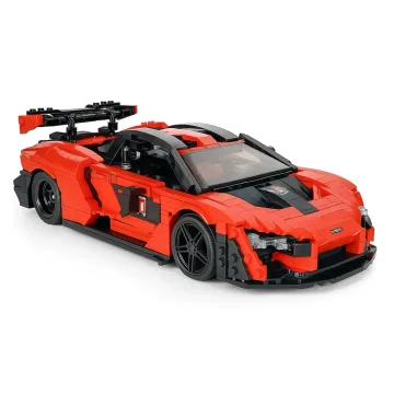 Konstruktorius Oranžinis sportinis automobilis 1372 el.