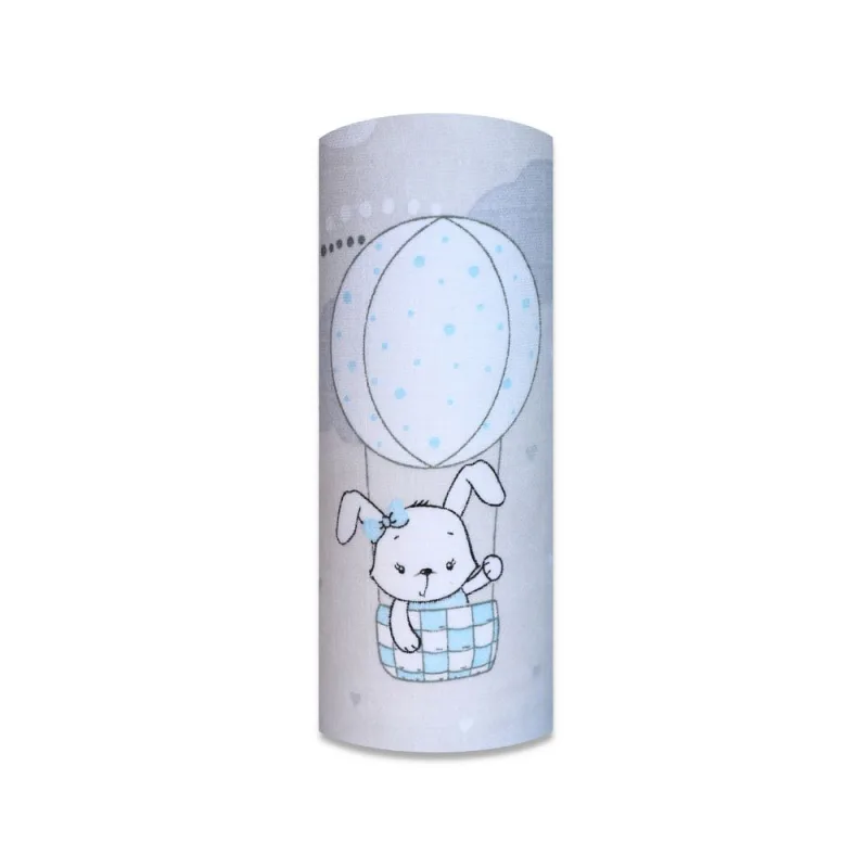 Sauskelnės - 26926 - TETRA PRINT - EGA - LUX - BUNNY WITH BALLOONS - BLUE - dydis 70x80 cm · 1