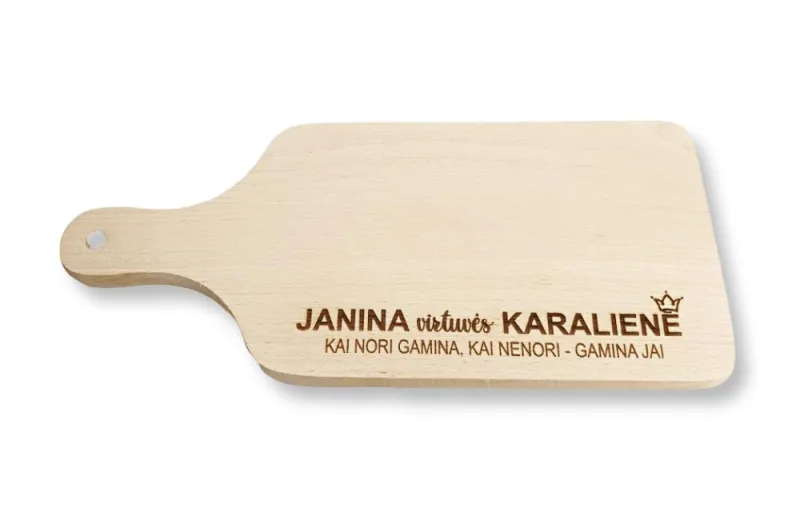 Graviruota Pjaustymo lentelė „Janina virtuvės karalienė“