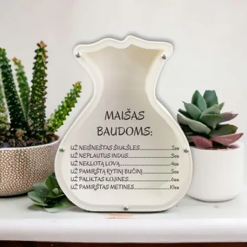 3D Taupyklė maišas „Maišas baudoms“