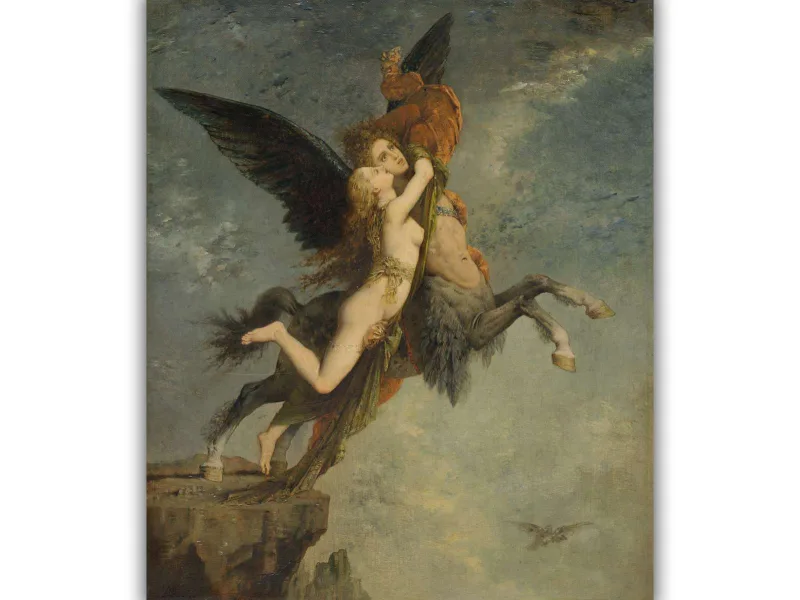 Reprodukcija „Chimera“, Gustave Moreau (1867)