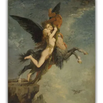 Reprodukcija „Chimera“, Gustave Moreau (1867)