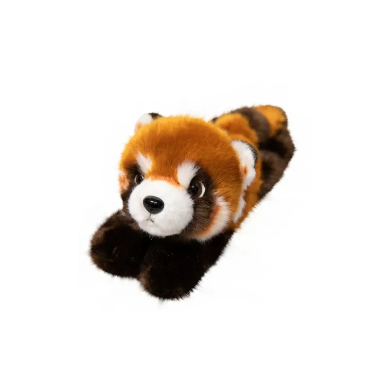 Pliušinis talismanas raudonoji panda 13cm raktų pakabukas · 1