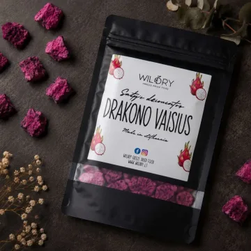 Liofilizuotas drakono vaisius, 24 g
