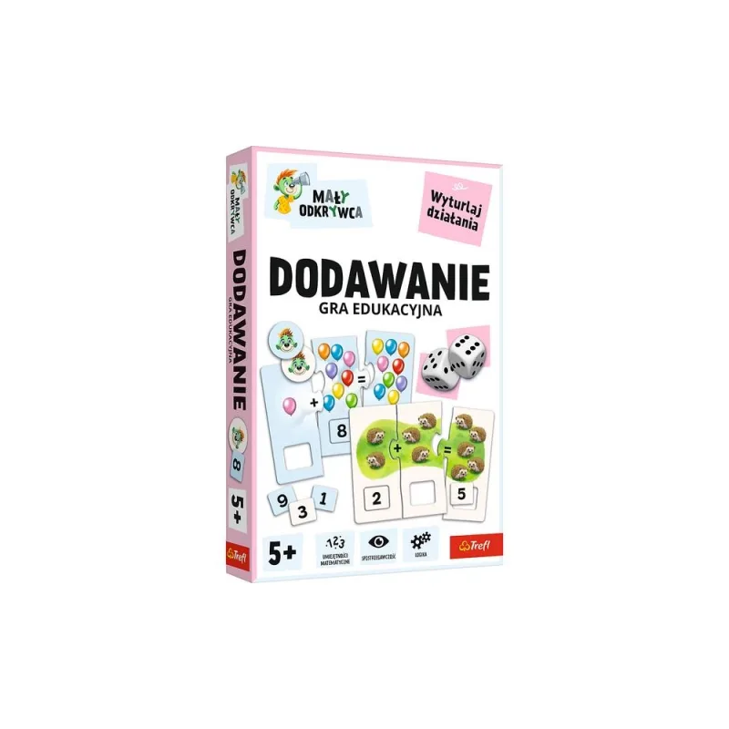 Vaikų žaidimas „Sudėties veiksmas: Mažasis tyrinėtojas“ („Trefl“ 02805) · 1