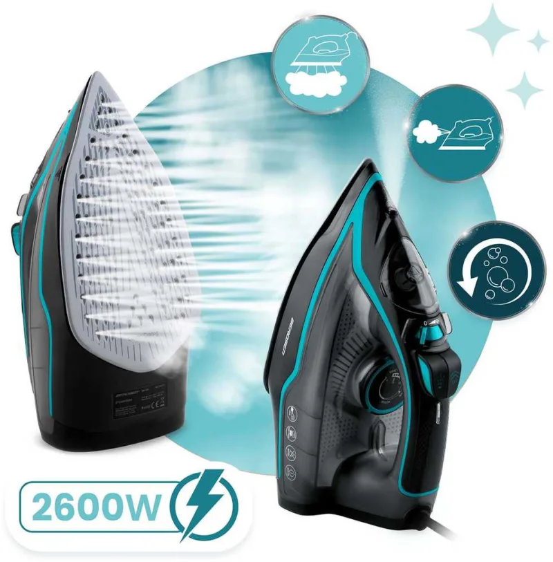 Garinis lygintuvas 2600 W, Berdsen BD-331, keraminė danga, vertikalus veikimas · 3