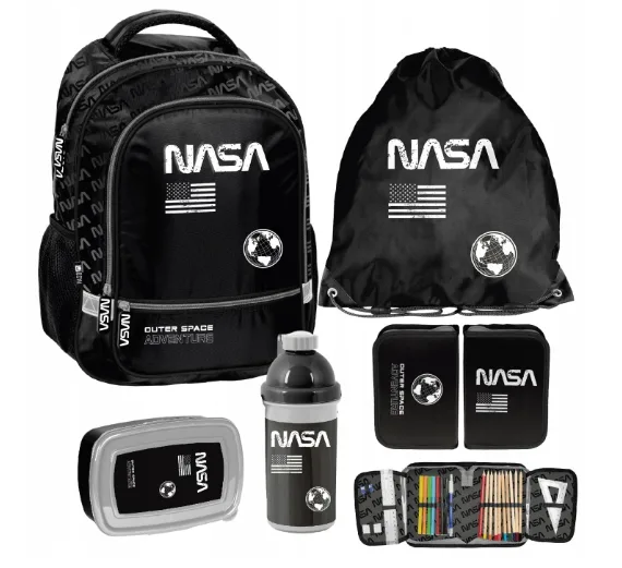 PASO NASA 5in1 mokyklinės kuprinės rinkinys · 1