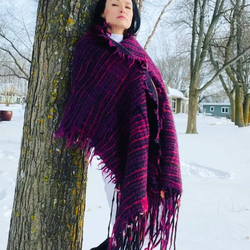 Merino vilnos šalikas, Skara, Didelis Negabaritinis šalikas, Rankų Darbo Veltinis žieminis šalikas, Merino Vilnos šalikas, Dovana Jai