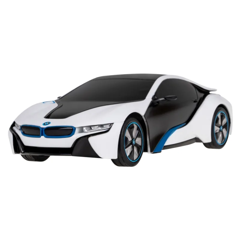 Nuotoliniu būdu valdomas BMW i8 RASTAR 1:24 modelis LED žibintai · 2