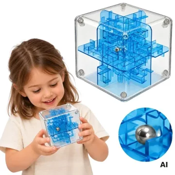 WOOPIE 3D labirintas su rutuliuku