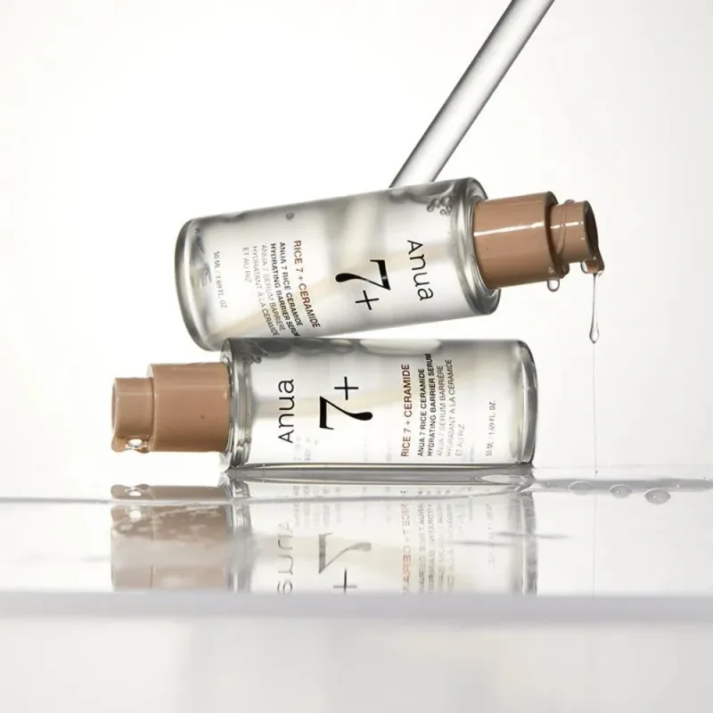 Anua 7 Rice Ceramide Hydrating Barrier Serum – drėkinamasis veido serumas · 2