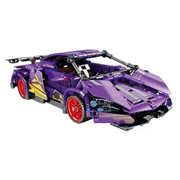 Konstruktorius Violetinis sportinis automobilis 470 el.