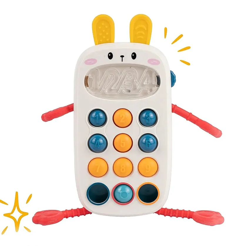 Interaktyvus jutiminis telefonas kūdikiams su garsu · 1