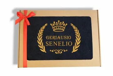 Siuvinėtas rankšluostis „Geriausio senelio“
