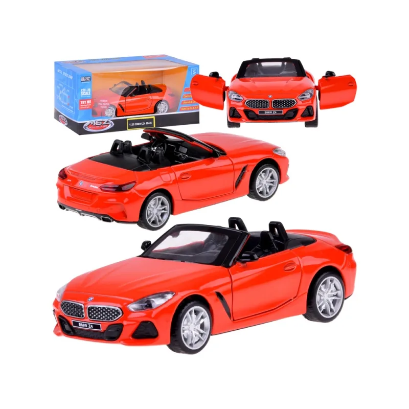 Metalinis kolekcinis automobilio modelis BMW Z4 M40i kabrioleto žibintas ZA5049