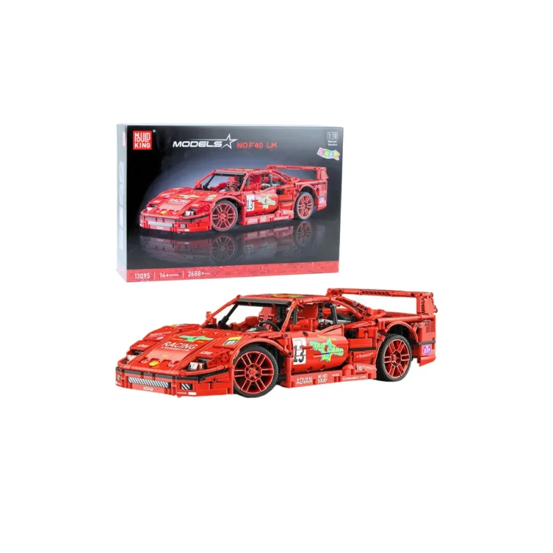Konstruktorius Sportinis lenktyninis automobilis Raudonas 1:10 2688 el. · 1