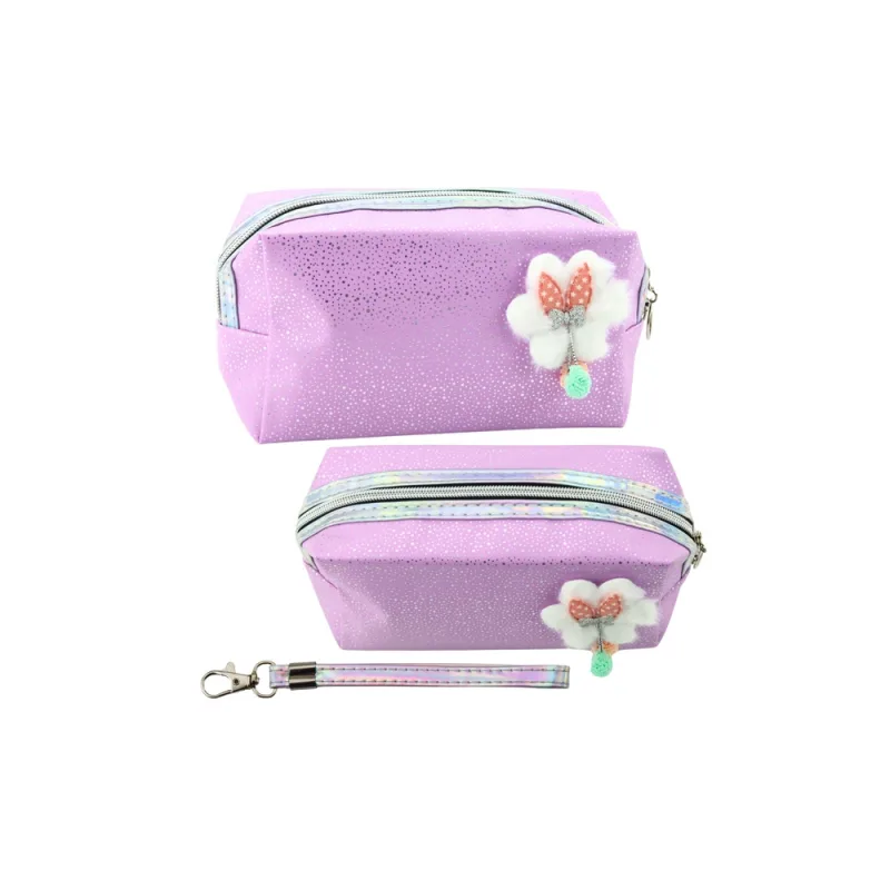 Pieštukinė Kosmetikos Apvalus makaronų Shimmering Purple · 1