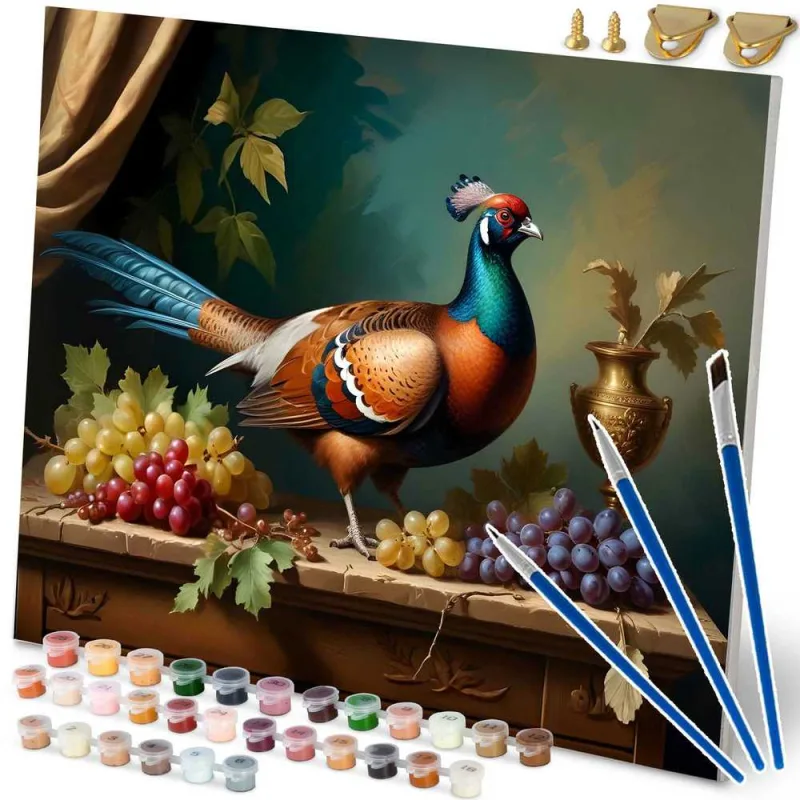 Paveikslas tapybai pagal skaičius 40x50 cm Massido Fazanas · 1