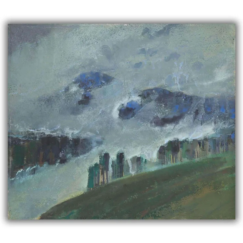Reprodukcija „Ūkanos“, Mikalojus Konstantinas Čiurlionis (1906)