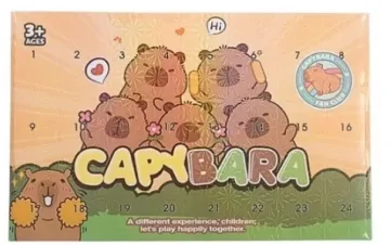 Kapybara advento kalendorius (Pažeista pakuotė)