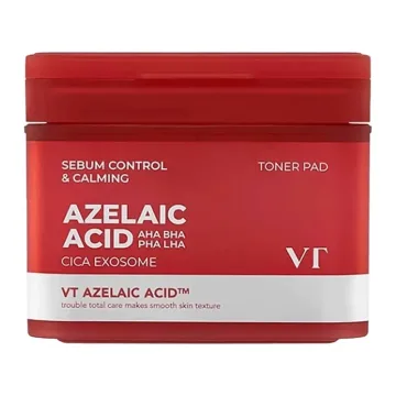 VT Cosmetics Az Care Toner Pad – toniko diskeliai su azelaino rūgštimi, 60 vnt.