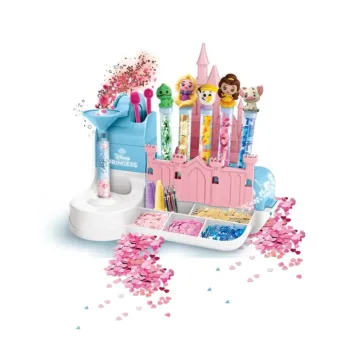 Kūrybinis spalvingų rašiklių rinkinys Idea Art Pen Factory Disney princesės Clementoni 18210
