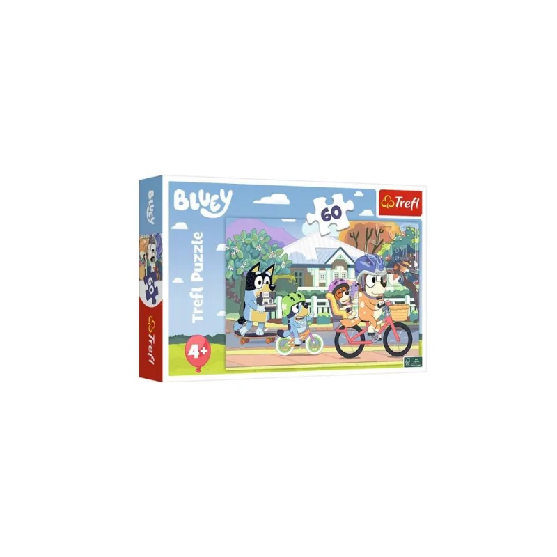 Dėlionė – 60 – Linksmasis Bluey – Trefl 17384 · 1