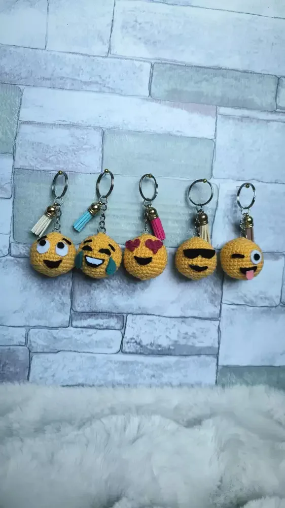 Raktų pakabukas „Emoji“