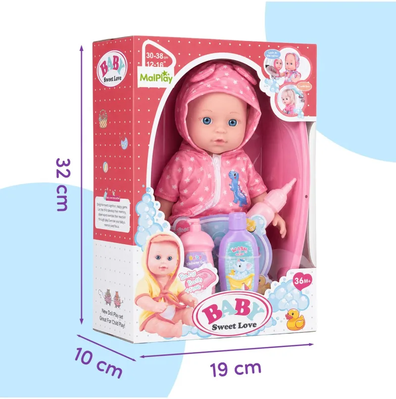 Lėlė „Baby Sweet Love“ su vonele · 2