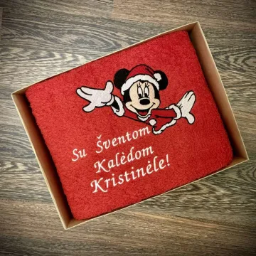 Kalėdinis rankšluostis „Mickey"