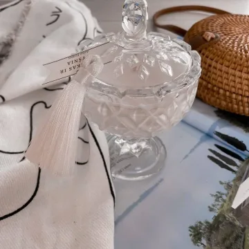 Sojų vaško žvakė elegancija