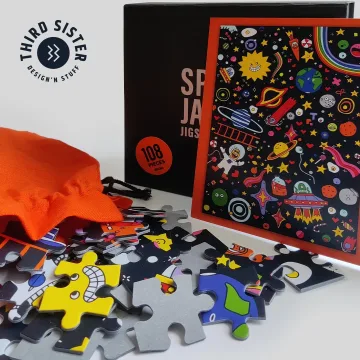 dėlionė SPACE JAM. 35 arba 1000 detalių