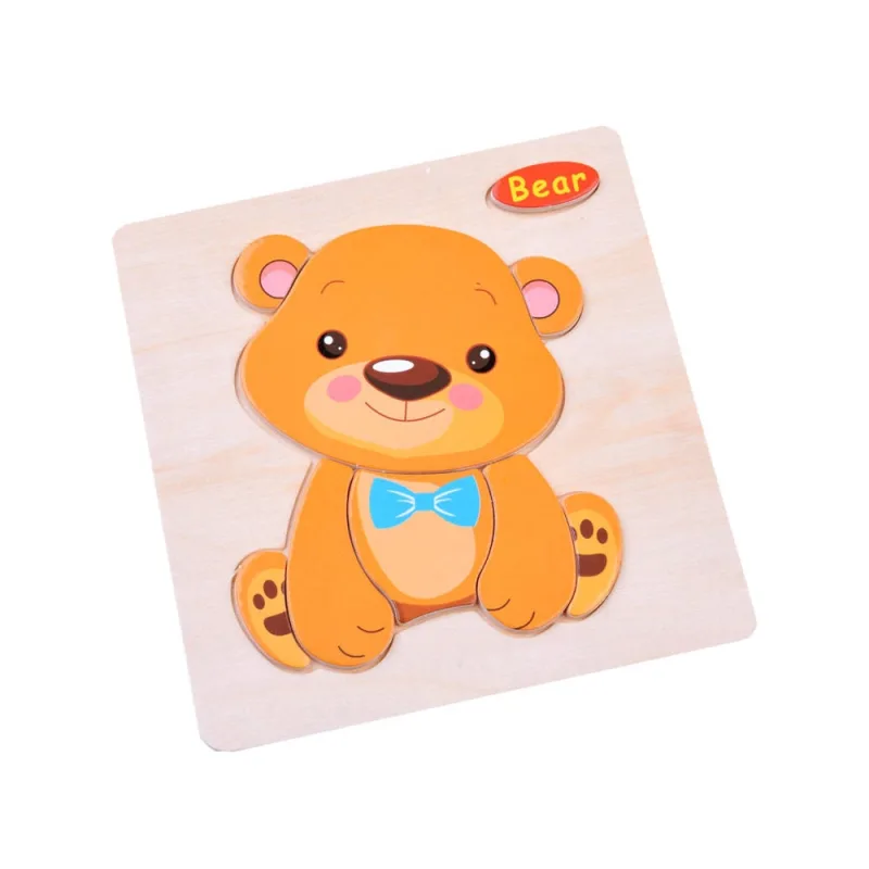 Medinė dėlionė Sweet Bear, 8 d. ZA2528 · 1