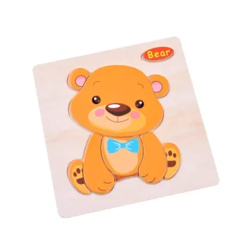 Medinė dėlionė Sweet Bear, 8 d. ZA2528