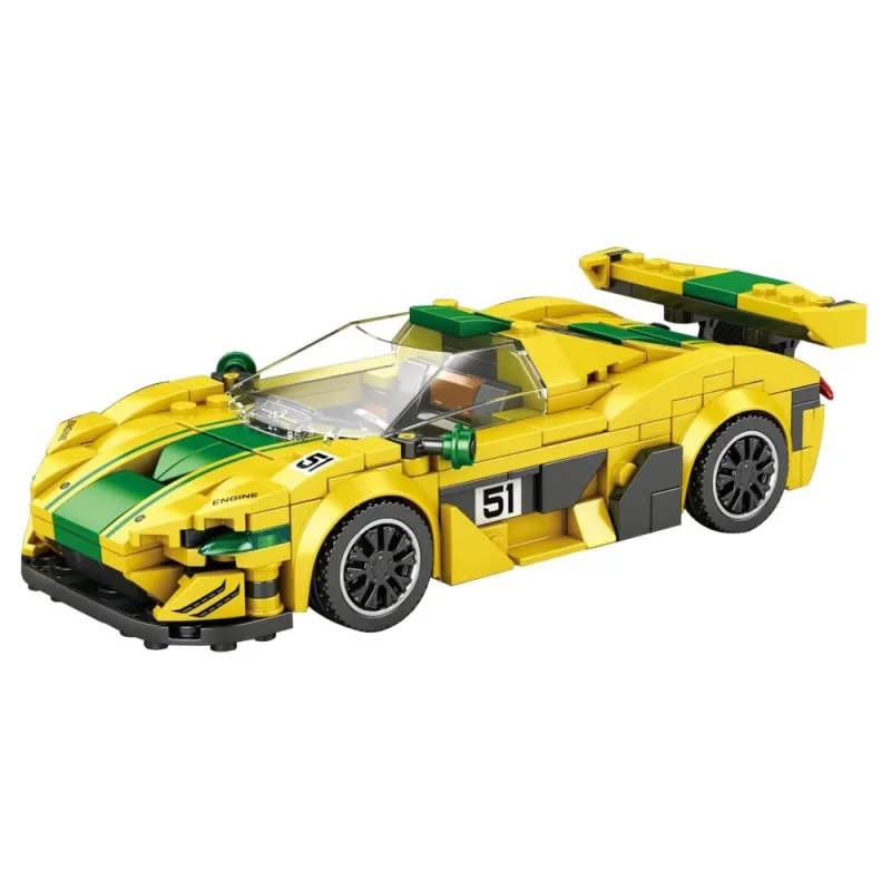 Konstruktorius Sportinis automobilis Geltonas 368 el. · 2