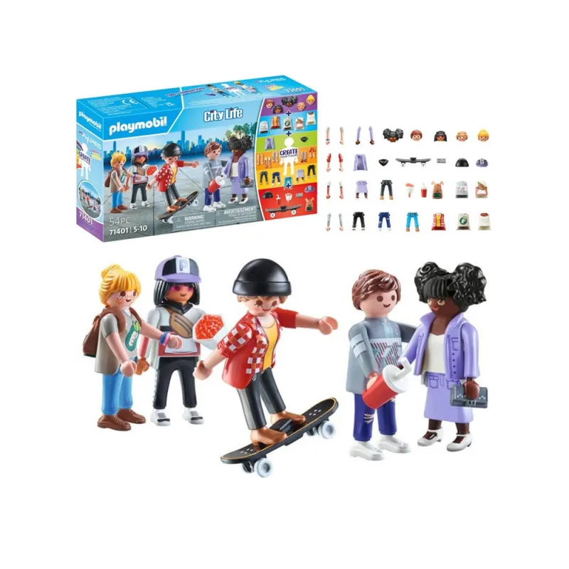54 dalių "Playmobil" kaladėlės 71401 Sukurk savo figūrėlę ZA5434 · 1