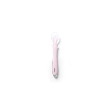 Elastingas silikoninis šaukštelis BabyOno 785/03, rožinis
