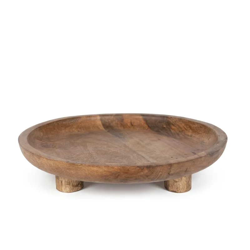 Rudmedžio padėklas — Ø25x6 cm