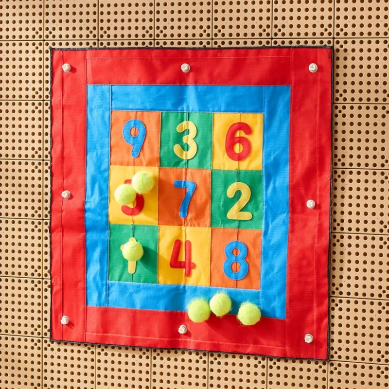 Matematikos mokymosi kilimėlis MASTERKIDZ spalvingas STEM skaičių ratas · 2