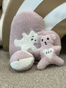 Rankų darbo rinkinys kūdikiui I Teddy rožinis