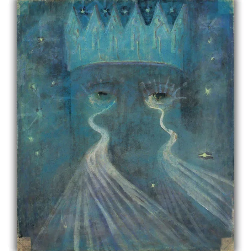 Reprodukcija „Amžinybė“, Mikalojus Konstantinas Čiurlionis (1906)